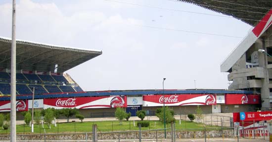 Fussball Stadion in Puebla