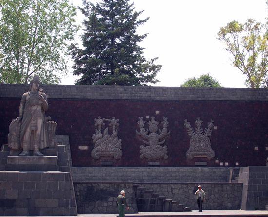 Mayaherrscher Denkmal im Chapultepec